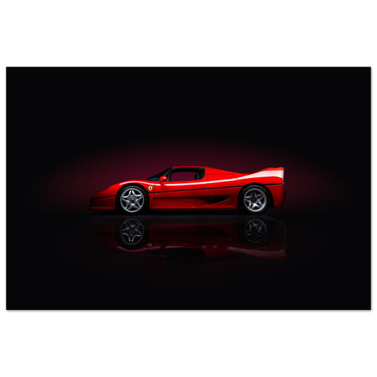Ferrari F50 - Aluminium Dibond