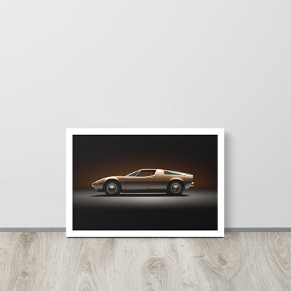 #1902F - Maserati Bora Framed Print