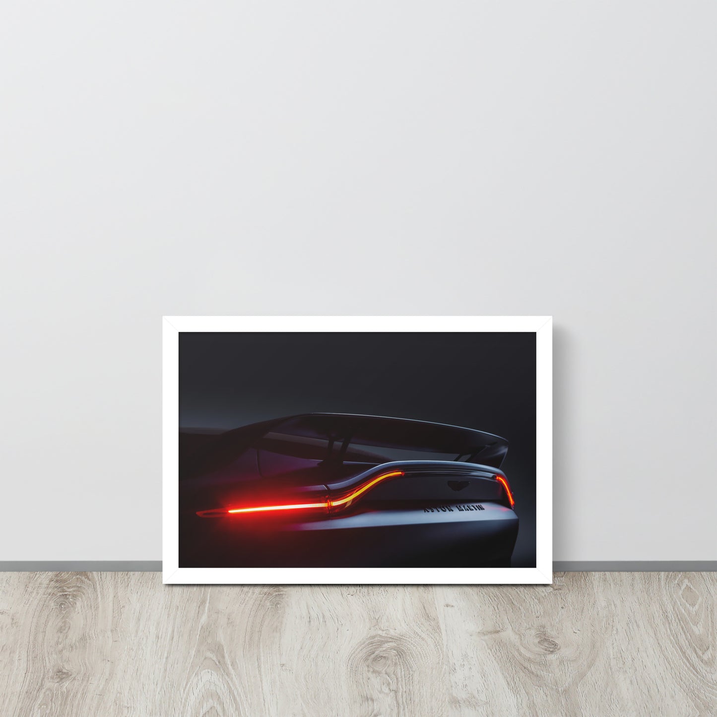 #2103F - Aston Martin Vantage Framed Print