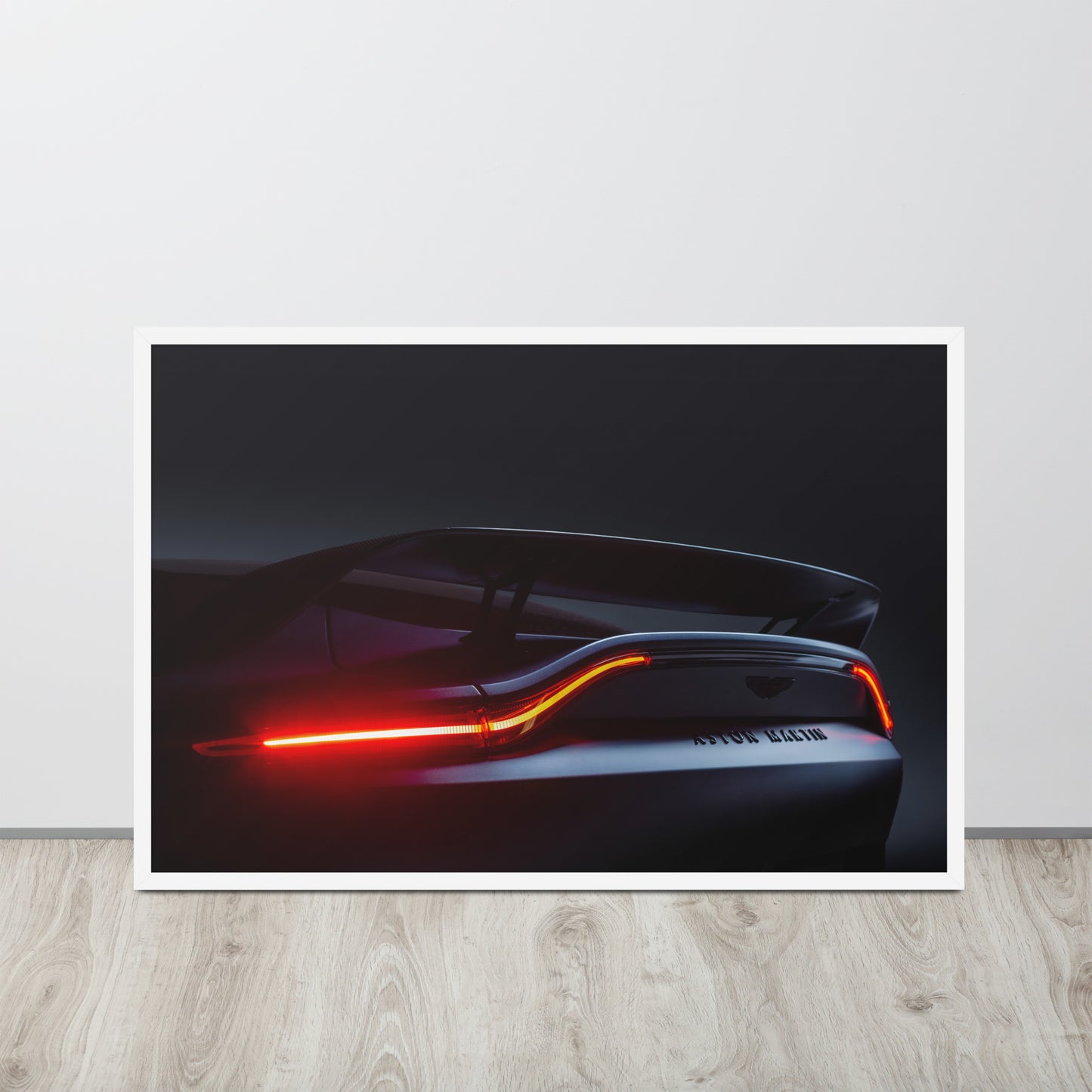 #2103F - Aston Martin Vantage Framed Print